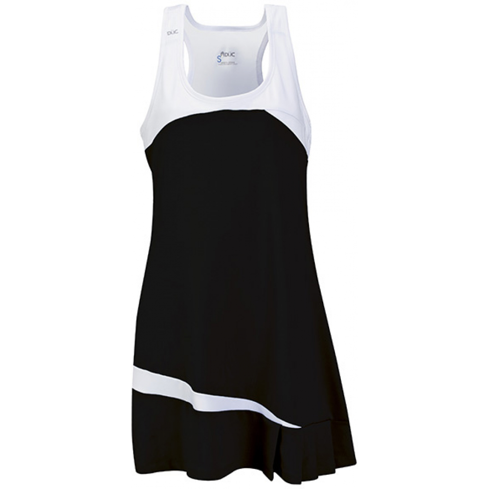 DUC Fire Women's Tennis Dress (Black) [SALE]