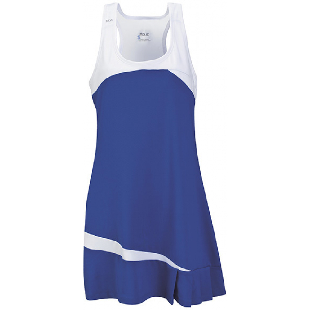 DUC Fire Women's Tennis Dress (Royal) [SALE]