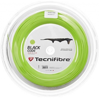 Tecnifibre Black Code Lime 16g Tennis String (Reel)