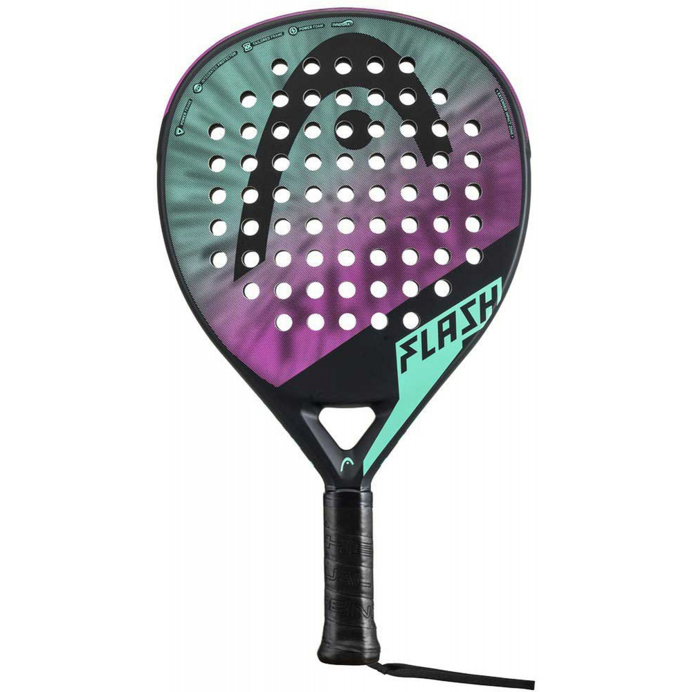 226123-CP Head Flash Padel Racket (Mint/Pink)