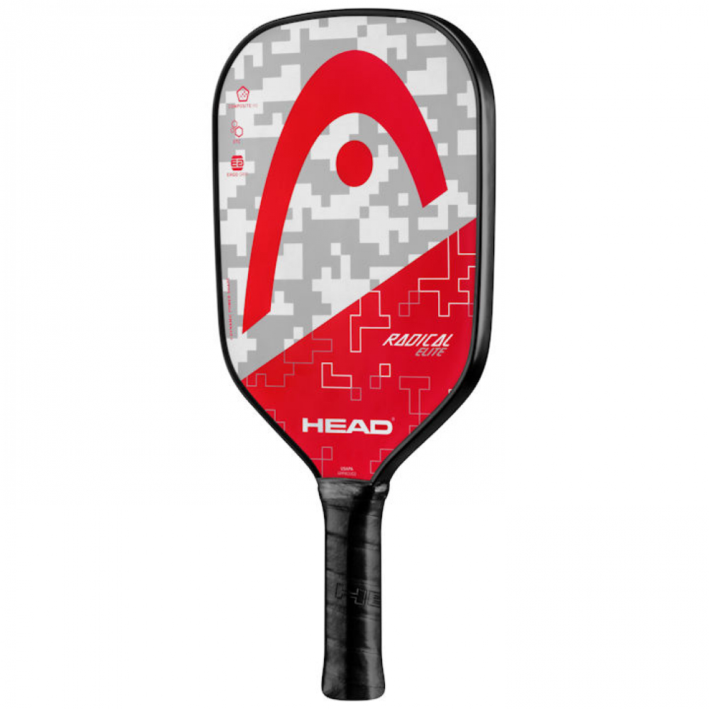 Head Radical Elite Pickleball Paddle (Gray/Red)