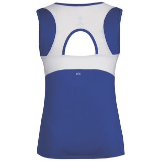 DUC Look-Out Women's Tank (Royal/ White)