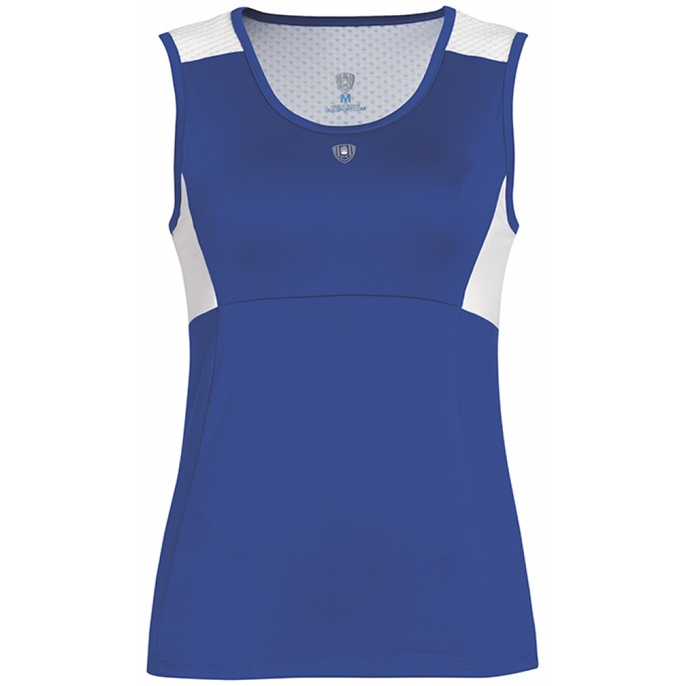 DUC Look-Out Women's Tank (Royal/ White)