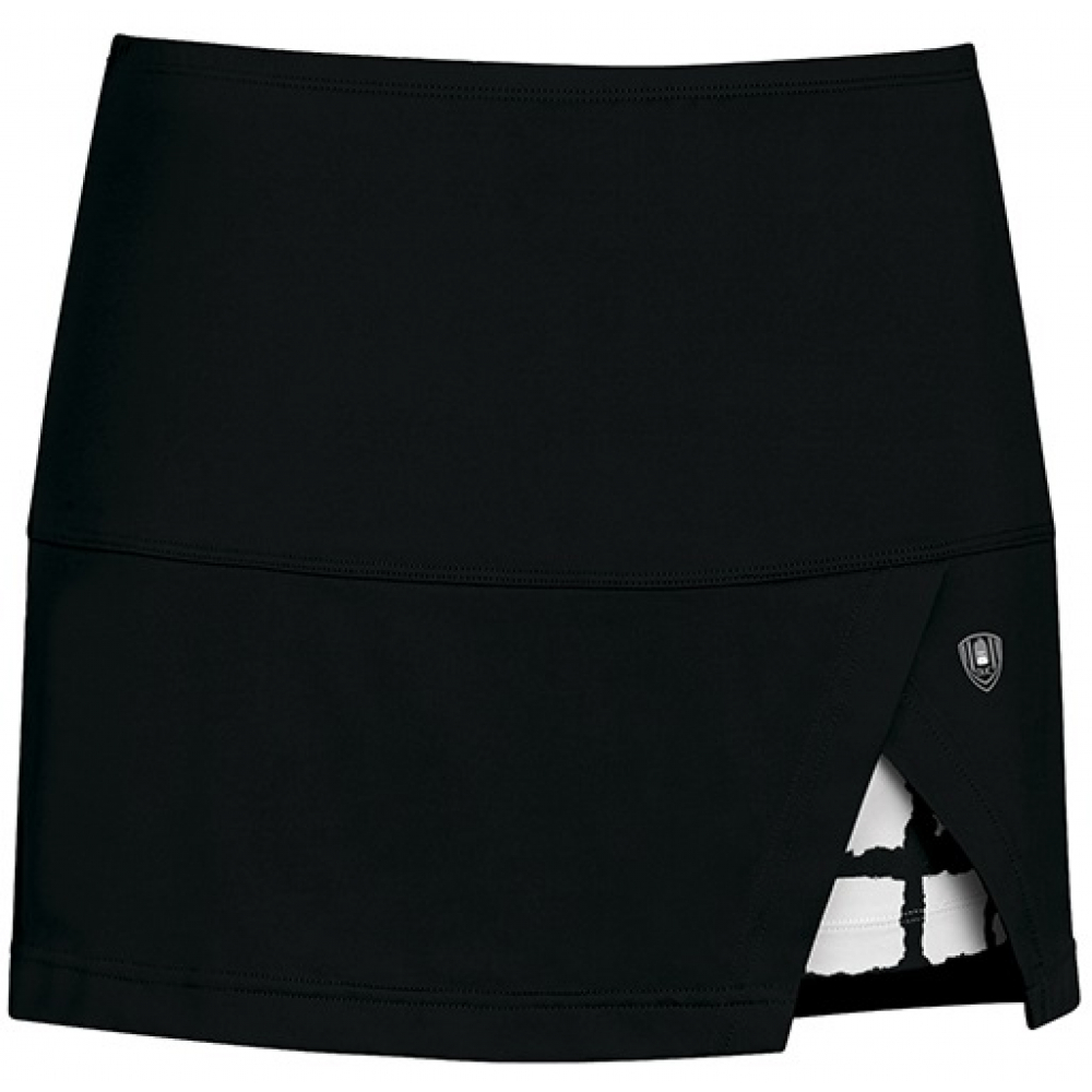 DUC Peek-A-Boo Women's Power Skirt (Black/ White) [SALE]