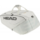 Head Pro X 12R XL Tennis Bag (Corduroy White/Black) -