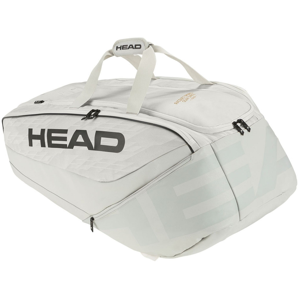 260023-YUBK Head Pro X 12R XL Tennis Bag (Corduroy White/Black)