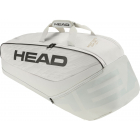 Head Pro X 6R Tennis Bag (Corduroy White/Black) -