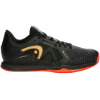 Head Men’s Sprint Pro 3.5 SuperFabric Tennis Shoes (Black/Orange) -