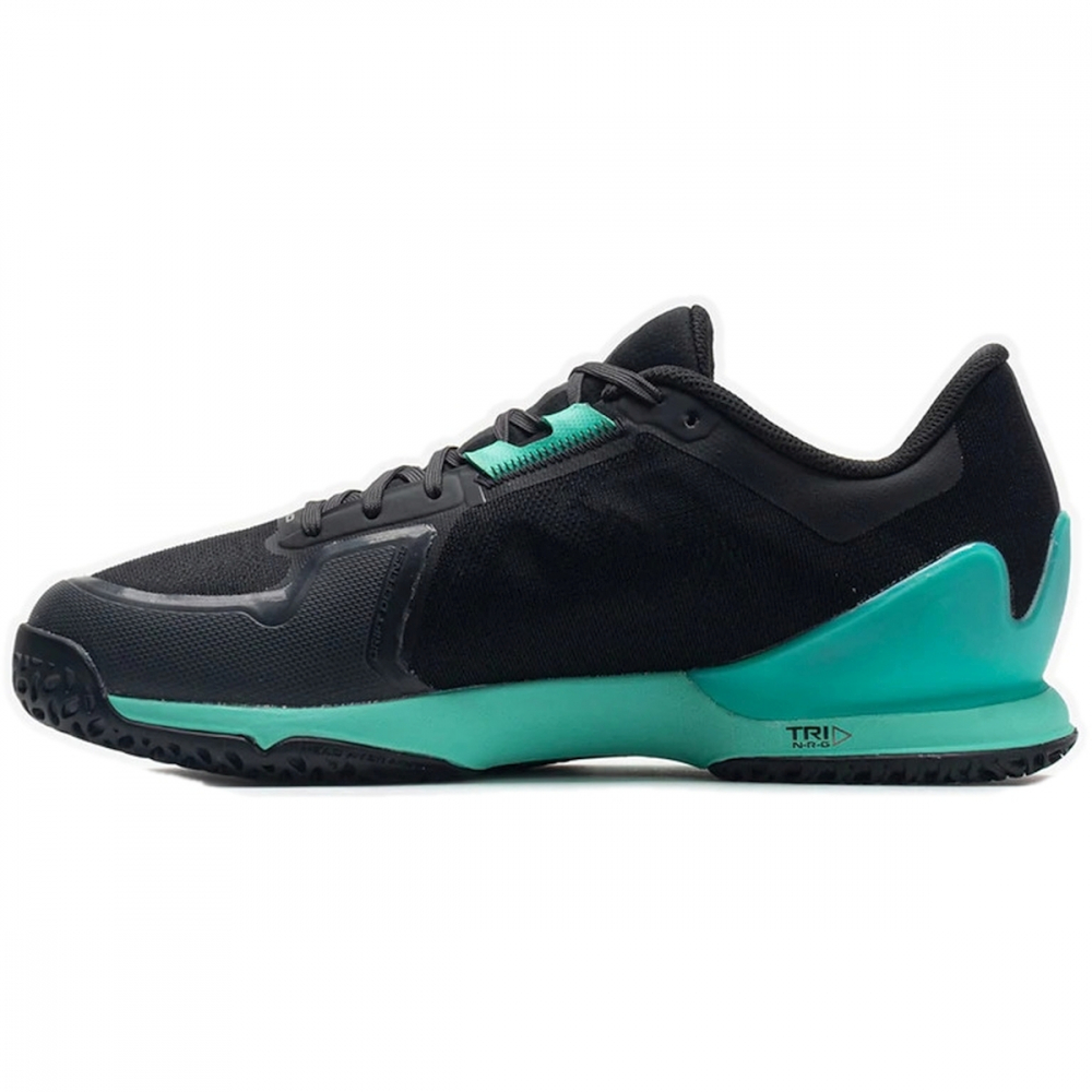 273022-BKTE Head Men's Sprint Pro 3.5 Tennis Shoes (Black/Teal)