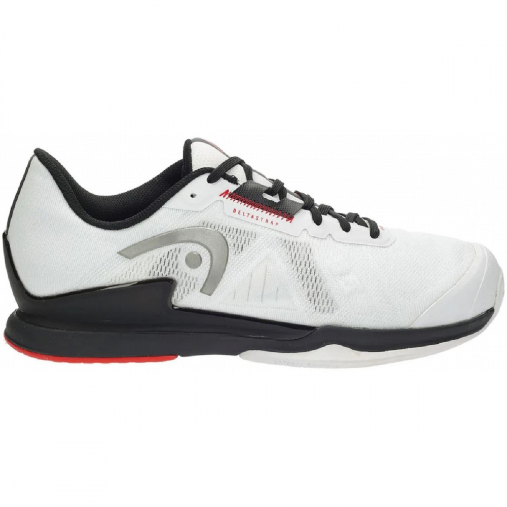 273082.PICKLEBALL Head Men's Sprint Pro 3.5 Pickleball Shoes (White/Black) - Right