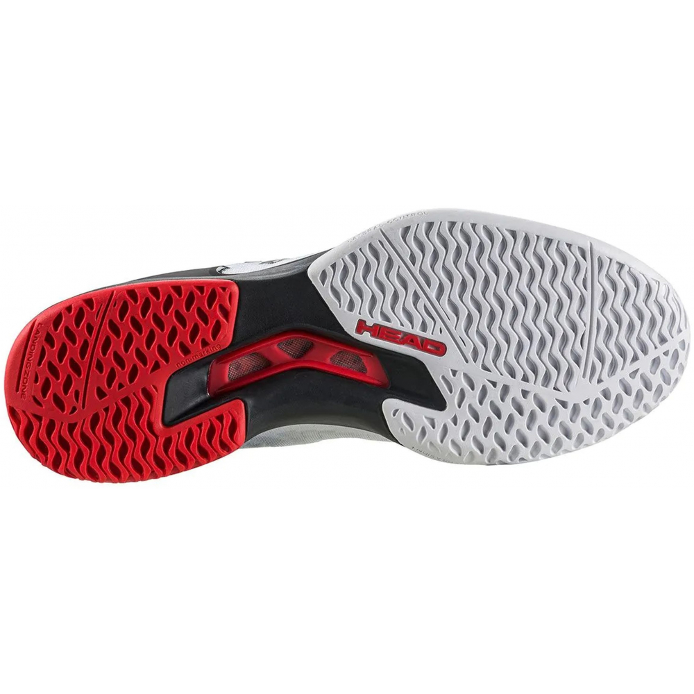 273082 Head Men's Sprint Pro 3.5 Tennis Shoes (White/Black)
