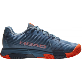 273122-BSOR Head Men’s Revolt Pro 4.0 Tennis Shoes (Bluestone/Orange)