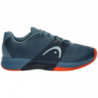Head Men’s Revolt Pro 4.0 Tennis Shoes (Bluestone/Orange) -