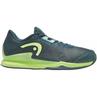 273133-FGLN Head Men's Sprint Pro 3.5 Tennis Shoes (Forest Green/Light Green)