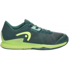 Head Men’s Sprint Pro 3.5 Clay Court Tennis Shoes (Forest Green/Light Green) -