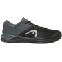273202-BKGR Head Men's Revolt Evo 2.0 Tennis Shoes (Black/Grey)
