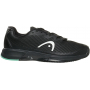 273213-BKTE Head Men's Revolt Pro 4.0 Clay Court Tennis Shoes (Black/Teal)