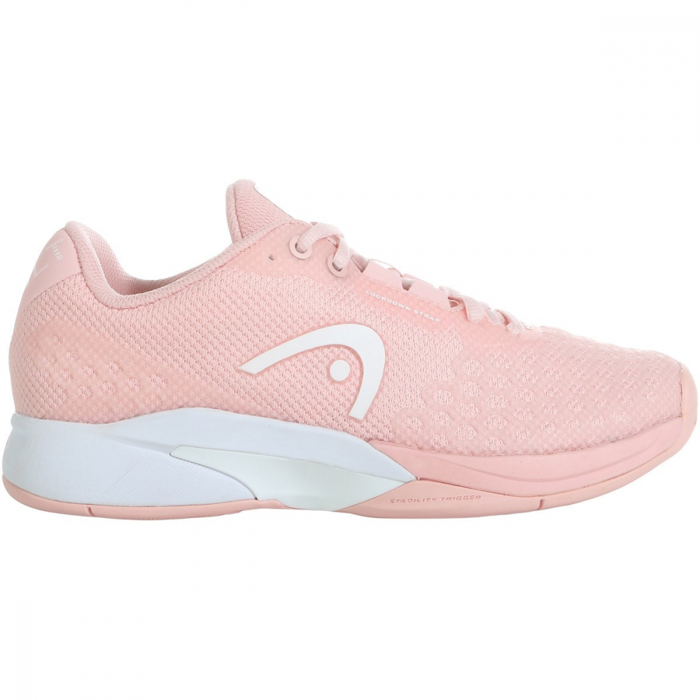 US Size HEAD Womens Revolt Pro 3.0 Clay Tennis Shoes Rose/White 
