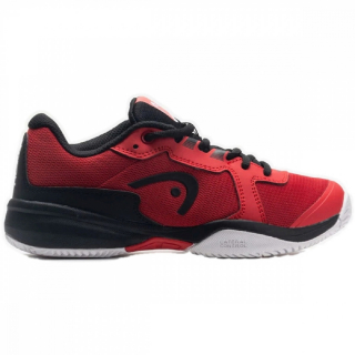 275132.PICKLEBALL-RDBK HEAD Sprint 3.5 Junior  Pickleball  Shoes (Red/Black) - Right