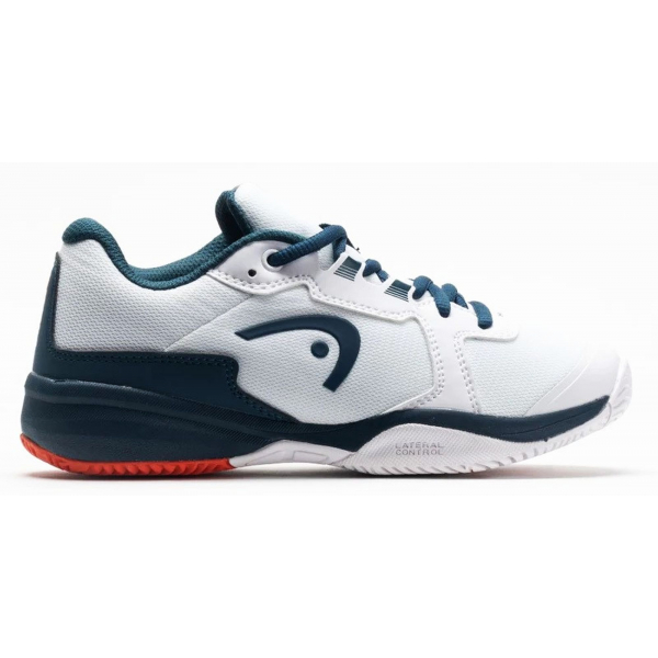 HEAD Sprint 3.5 Junior Pickleball Shoes (White/Orange)