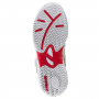 275222.PADEL Head Kid's Sprint 3.0 Velcro Padel Shoes (White/Red) - Sole
