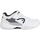 Head Junior Sprint Velcro 3.0 All Court Tennis Shoes (White/Blueberry) -