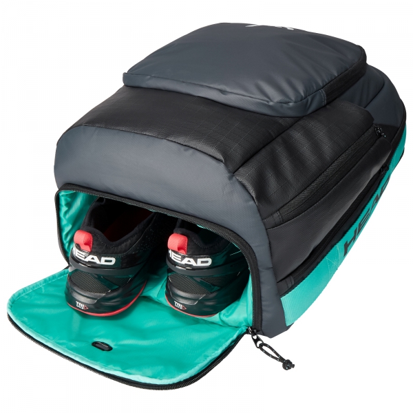 Head Gravity Tennis Backpack (Black/Teal)