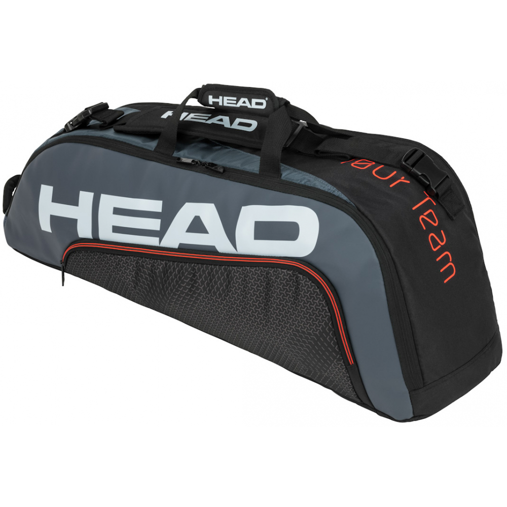 Head Tour Team 6R Combi Tennis Bag (Black/Grey)
