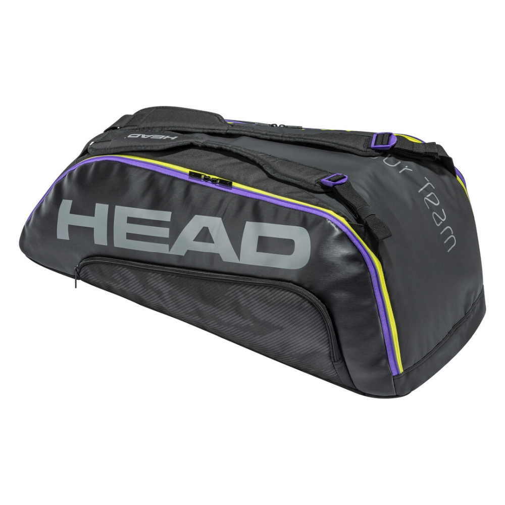 283171-BKMX Head Tour Team 9R Supercombi Tennis Bag (Black/Grey)
