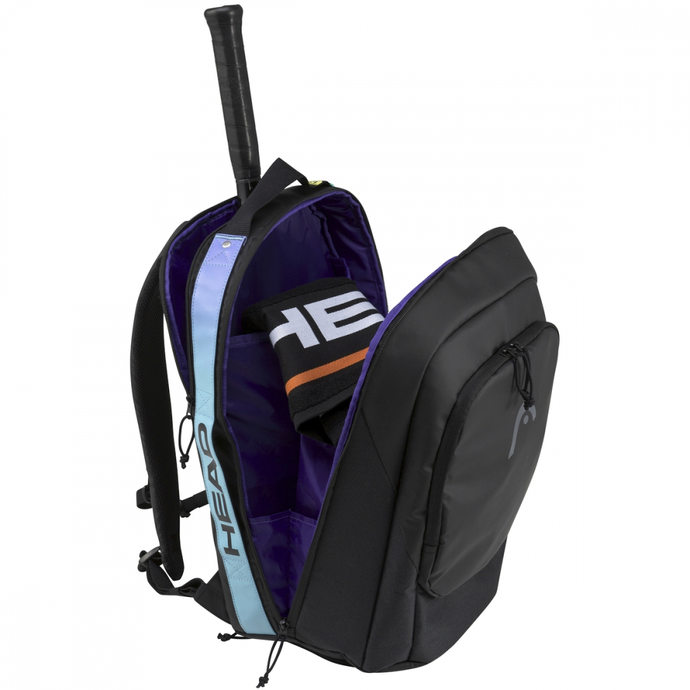 283232 Head Gravity r-PET Tennis Backpack (Black/Mixed)