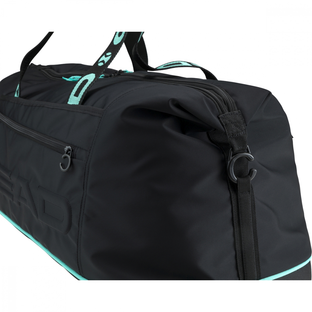 Head Coco Tennis Duffle Bag (Black/Mint)
