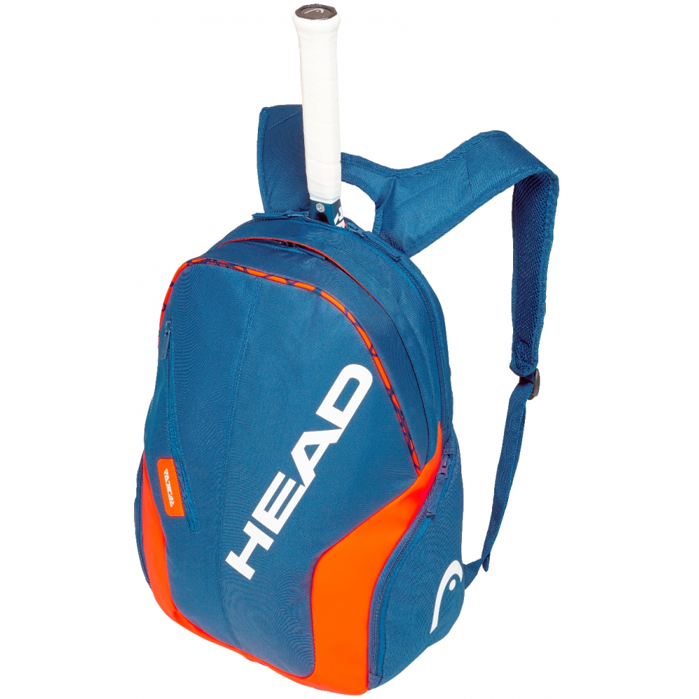 Head Radical Rebel Tennis Backpack (Navy Blue/Orange)