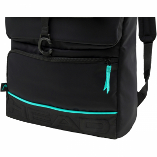283342-BKMI Head Coco Tennis Backpack (Black/Mint)