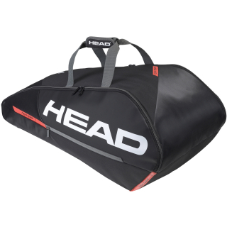 283432 Head Tour Team 9R Supercombi Tennis Bag (Black/Orange)
