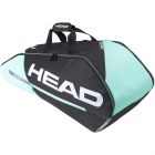 Head Tour Team 6R Combi Tennis Bag (Black/Mint) -