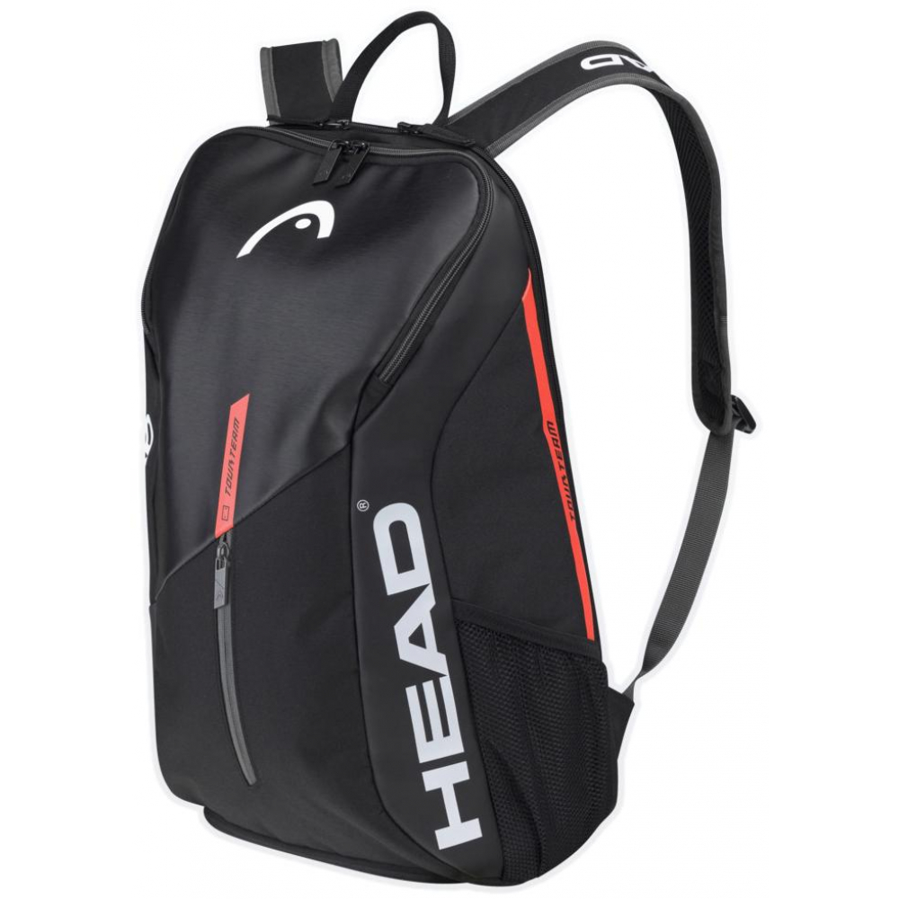 283512-BKOR Head Tour Team Tennis Backpack (Black/Orange)