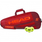 HEAD Core 3R Pro Tennis Racquet Bag (Red/Dark Red) -