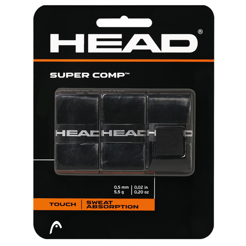 Head Super Comp Overgrip (Black)