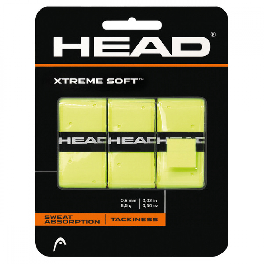 Head XtremeSoft Grip Overwrap (Yellow)