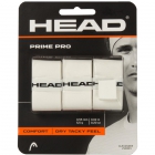 Head Prime Pro Tennis Racquet Overgrip 3-Pack (White) -