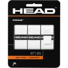 Head Prime Tennis Racquet Overgrip 3 pack (White) -