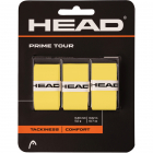 Head Prime Tour Tennis Racquet Overgrip 3-Pack (Yellow) -