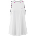 Babolat Women’s Aero Tennis Training Tank Top (White/White) -