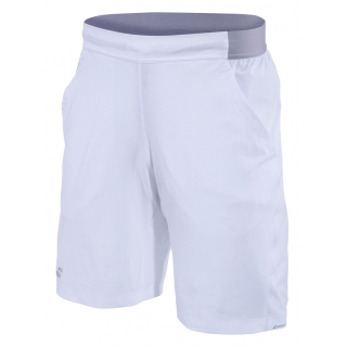 Babolat Men's Performance XLong 9 Inch Tennis Short (White/White)