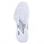 30S21629-1019 Babolat Men's Jet Mach 3 Tennis Shoes (White/Silver)