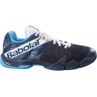 Babolat Men’s Movea Padel Shoes (Grey/Scuba Blue) -