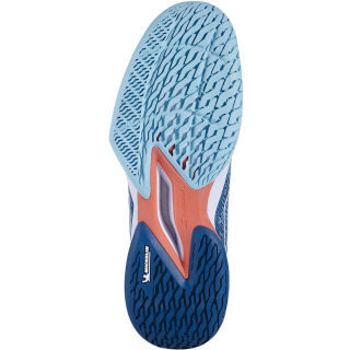 30S23846-4105 Babolat Men's Jet Mach 3 Wide All Court Tennis Shoes (Angel Blue)