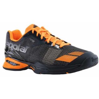 Babolat Men's Jet All Court Tennis Shoes (Grey/Orange)