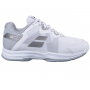 31S20530-1019 Babolat Women's SFX3 All Court Tennis Shoes (White/Silver) - Right
