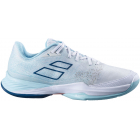 Babolat Women’s Jet Mach 3 All Court Tennis Shoes (White/Angel Blue) -
